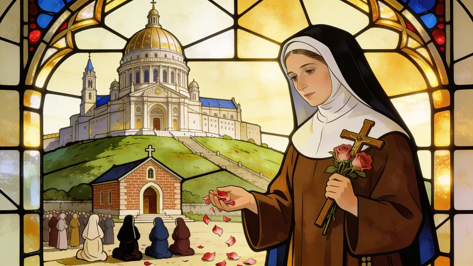 Lisieux : le Carmel, les Buissonnets, la basilique