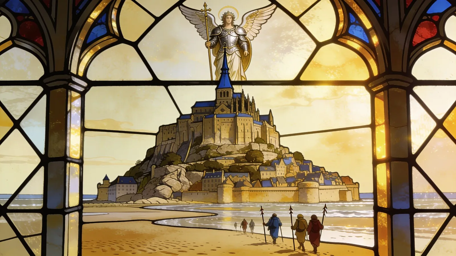 Le Mont-Saint-Michel : l'archange, l'abbaye, le pèlerinage