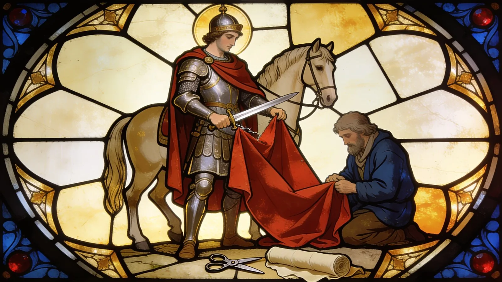 Quel est le saint patron des tailleurs ? Saint Martin de Tours